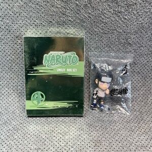Naruto Uncut Box Set 4 & Neji Hyuga Burger King Toy